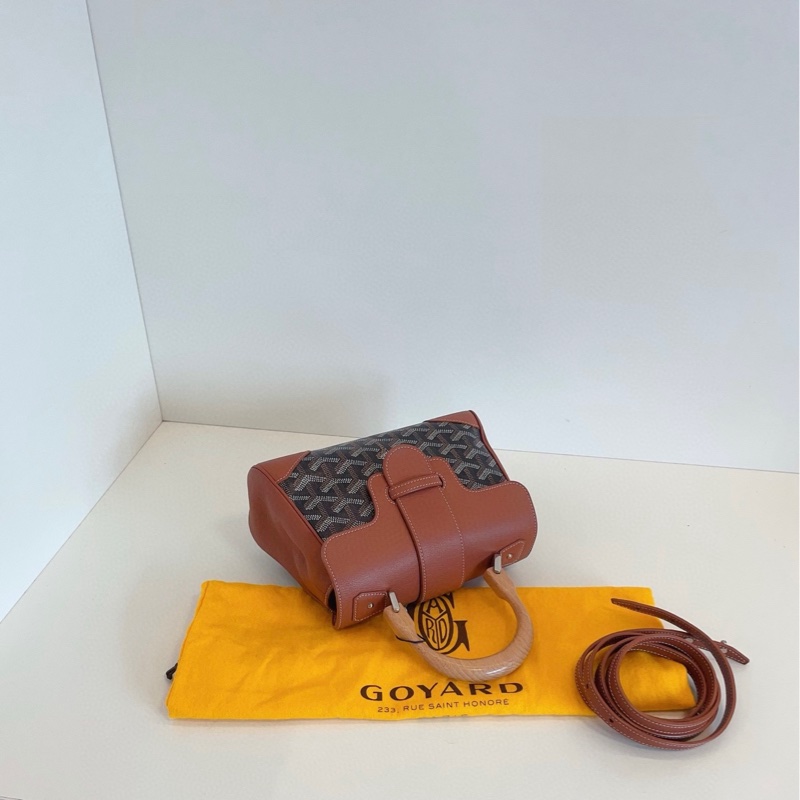 Goyard戈雅 mini saigon木柄西貢包-4