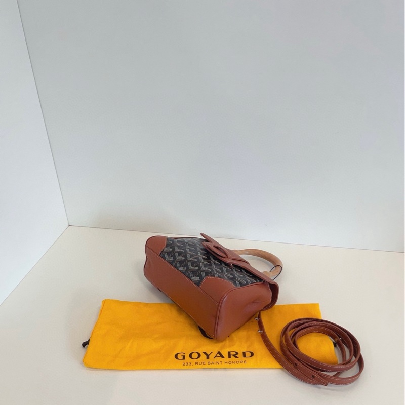 Goyard戈雅 mini saigon木柄西貢包-6