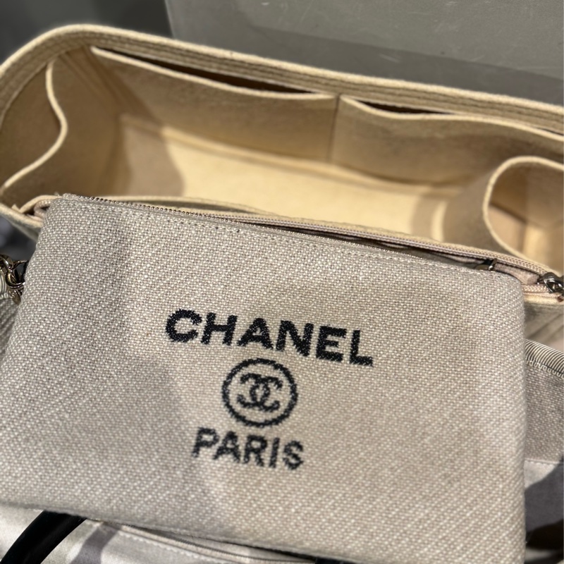 Chanel帆布沙灘包-5