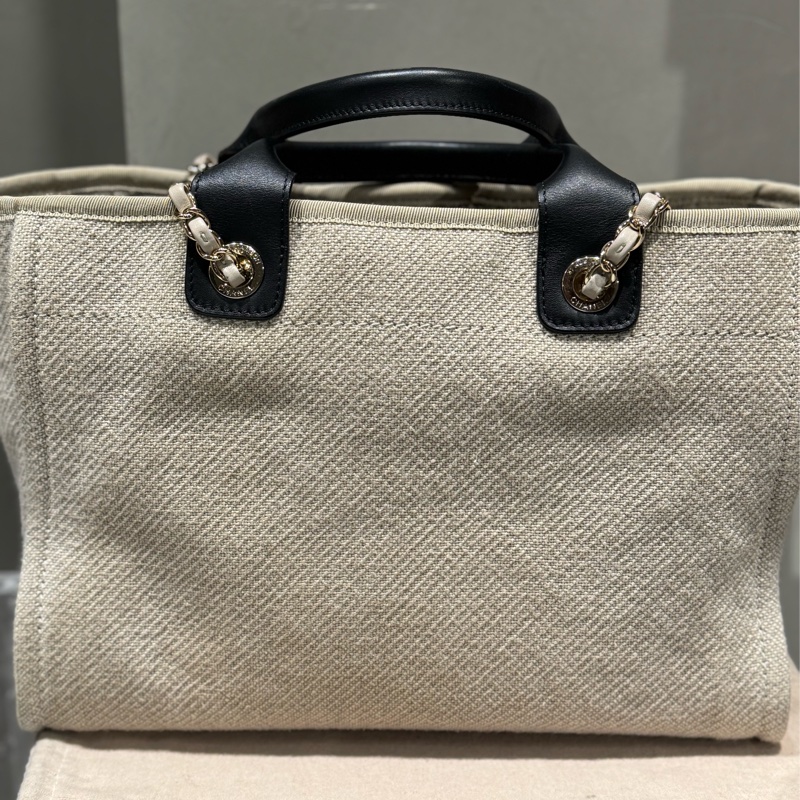 Chanel帆布沙灘包-7
