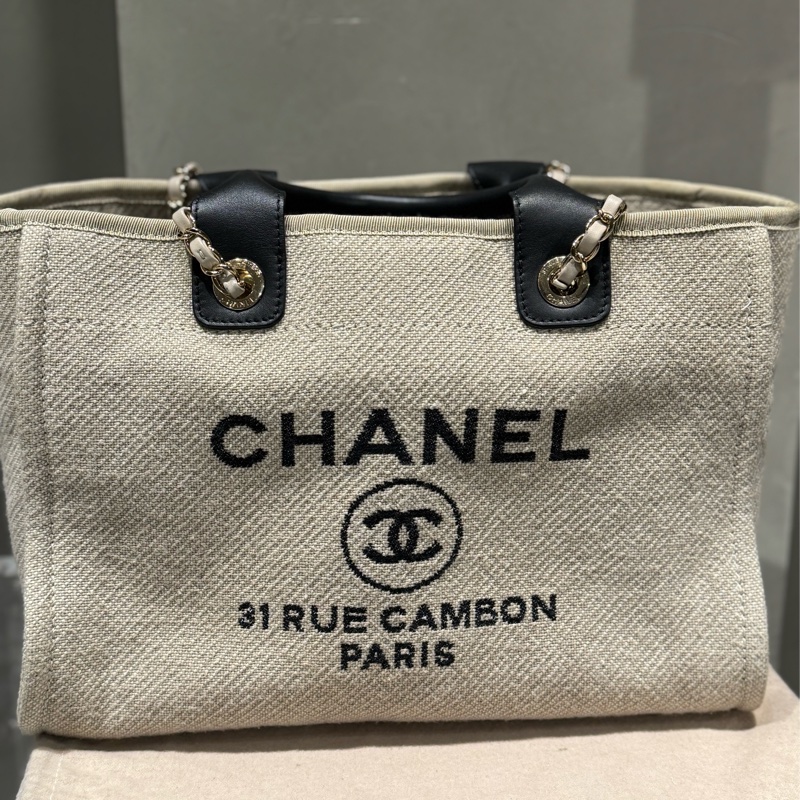 Chanel帆布沙灘包-8