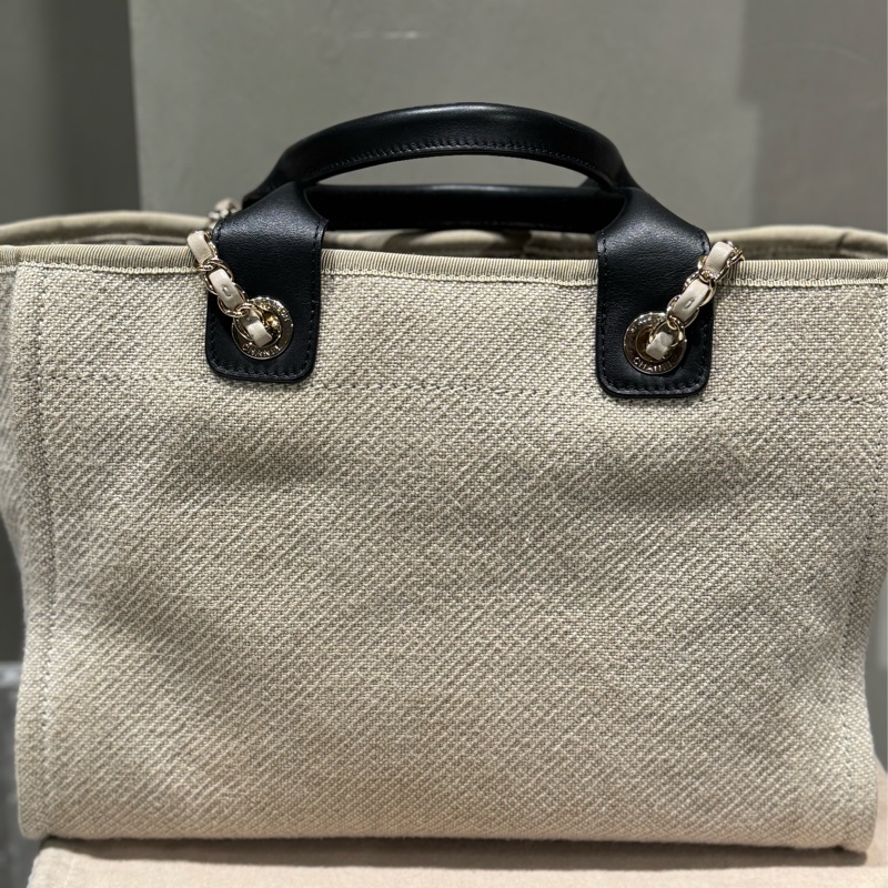 Chanel帆布沙灘包-9