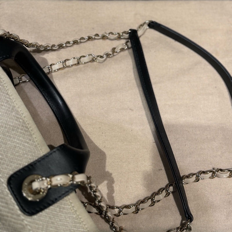 Chanel帆布沙灘包-15