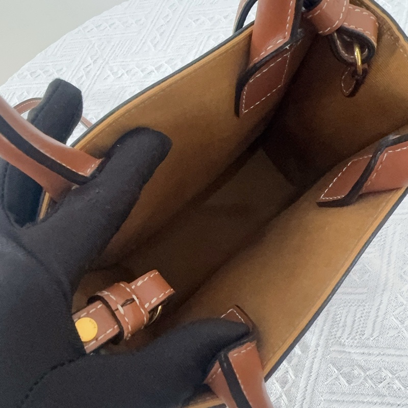 好成色 Celine瑟琳老花琴譜mini 手提單肩斜跨包 21年編碼-5