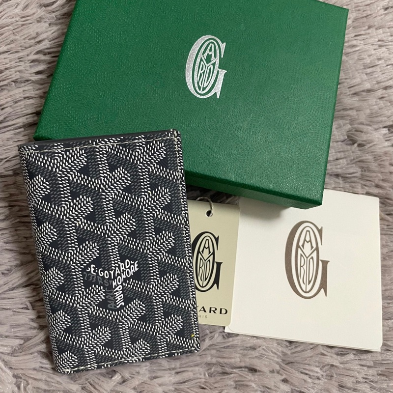 Goyard 灰色男裝卡包-4