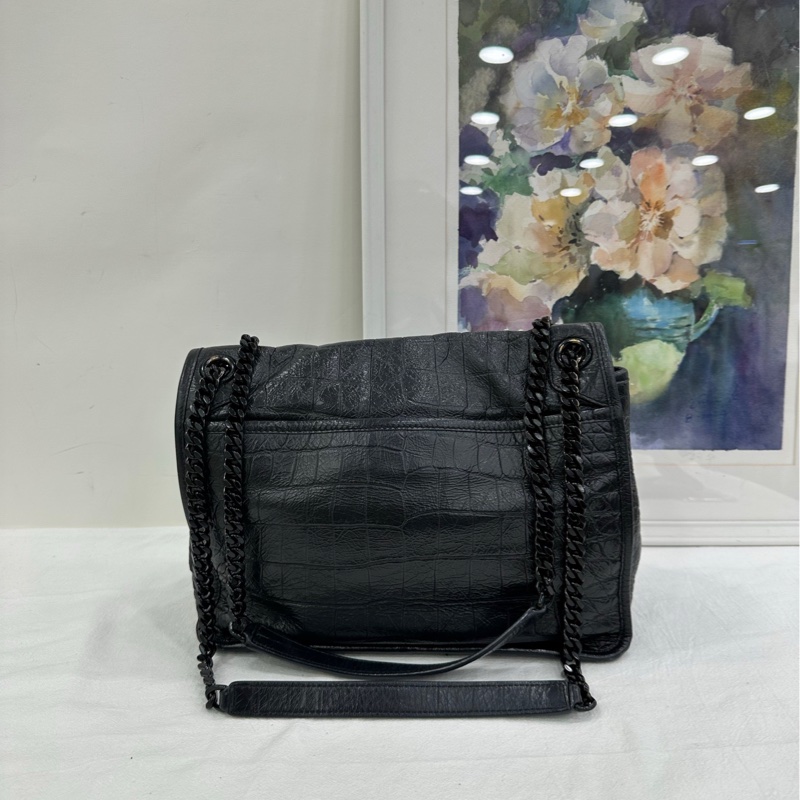 YSL 聖羅蘭 NIKI 單肩斜背包，19年，中號，黑色 2020年票-2