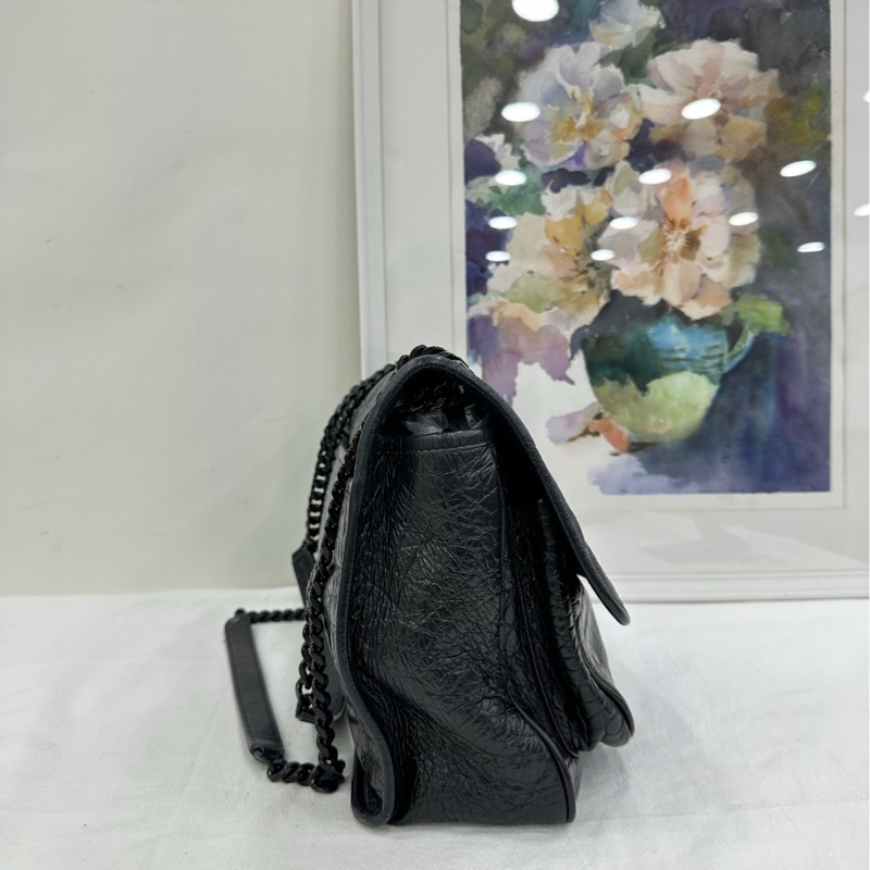 YSL 聖羅蘭 NIKI 單肩斜背包，19年，中號，黑色 2020年票-3