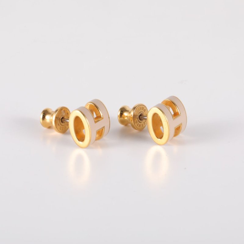 HERMES PopH耳環Mini合金耳環-1