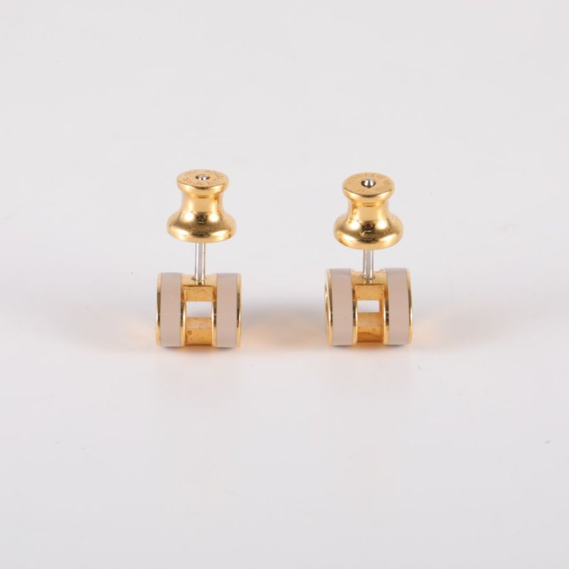 HERMES PopH耳環Mini合金耳環-3