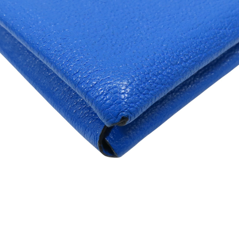 藍色 Chevre皮革 Calvi 卡夾 名片夾 B刻-8