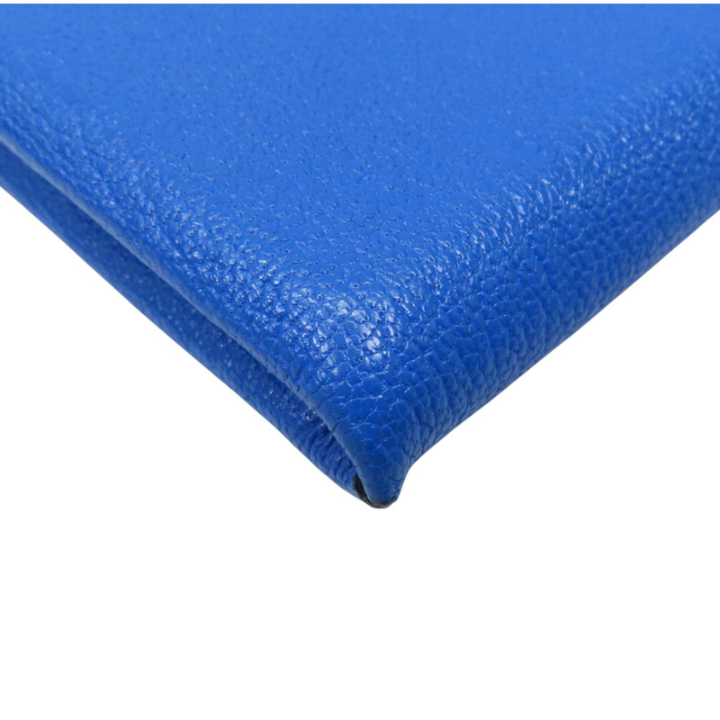 藍色 Chevre皮革 Calvi 卡夾 名片夾 B刻-9