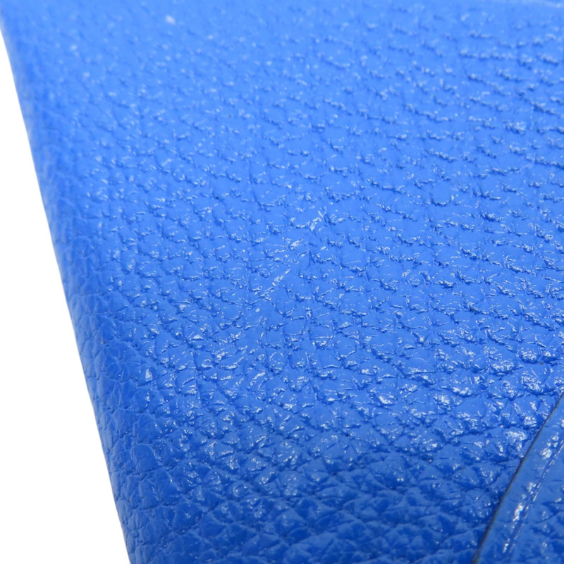 藍色 Chevre皮革 Calvi 卡夾 名片夾 B刻-11