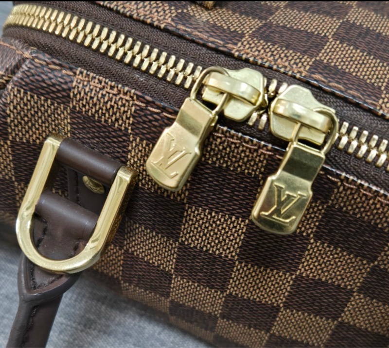 LV 棋盤格Mini元寶包-4