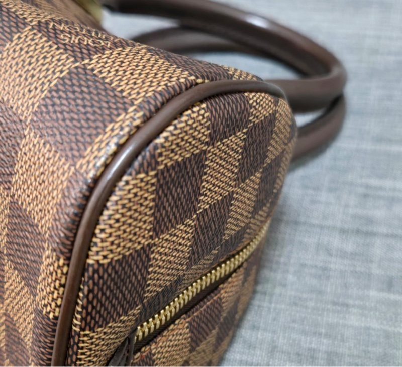 LV 棋盤格Mini元寶包-14