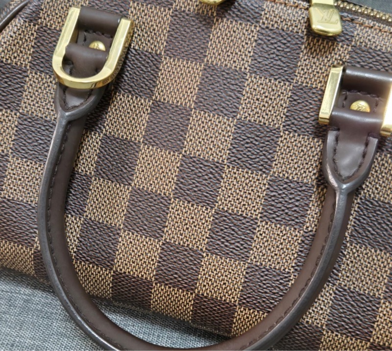 LV 棋盤格Mini元寶包-21