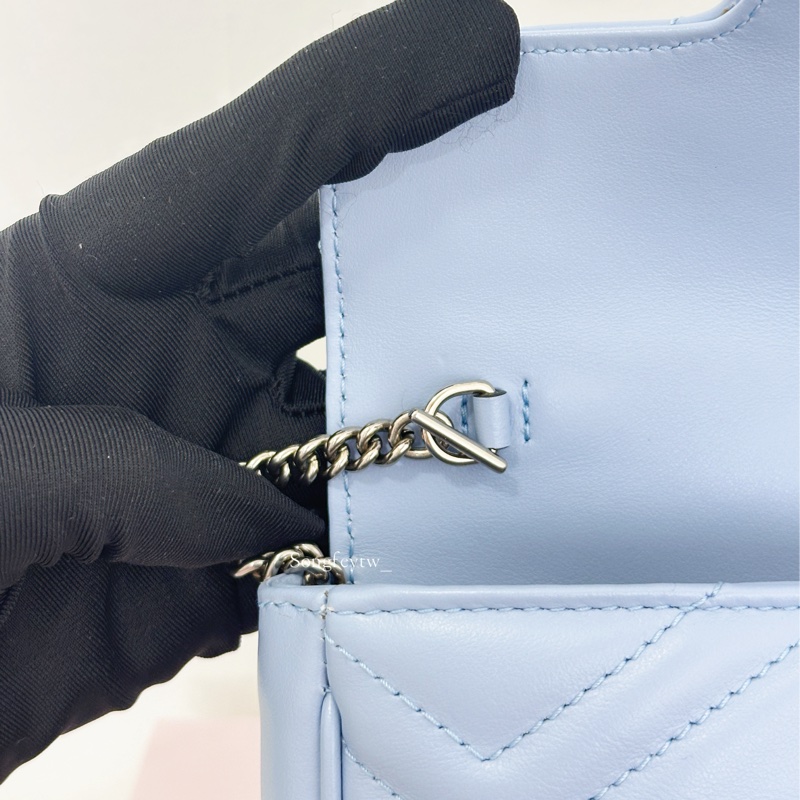 Gucci 迷你 GG Marmont 馬夢 信封包-8