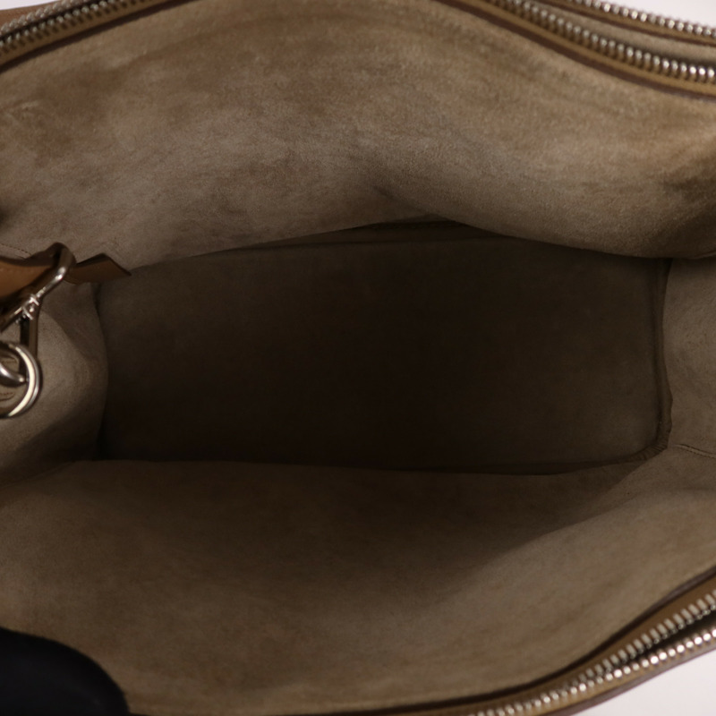 PRADA 牛皮皮革2 Way Shoulder Bag銀扣手挽肩背兩用袋-11