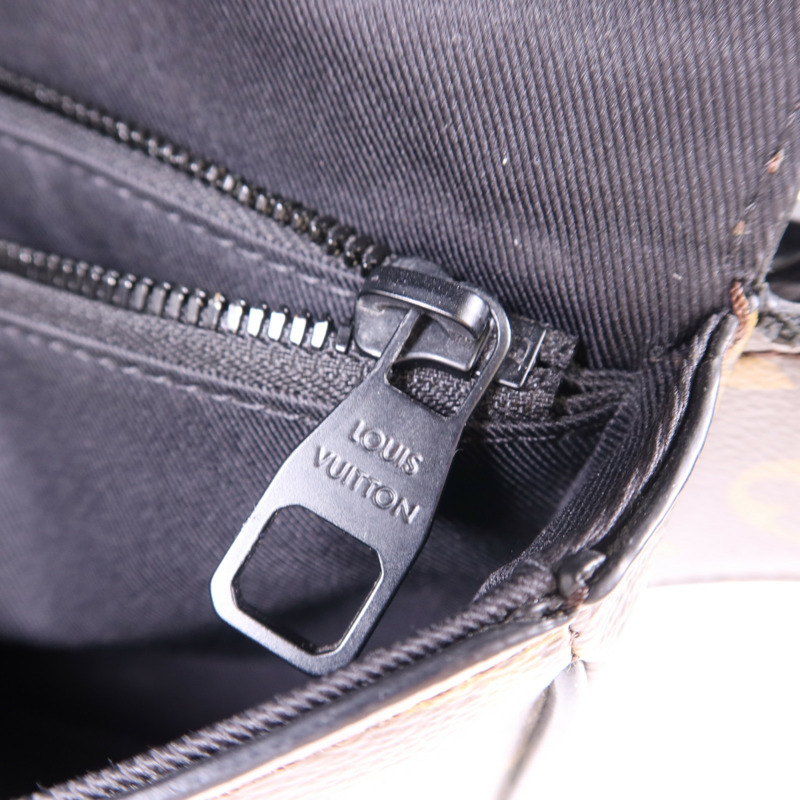 LOUIS VUITTON Monogram Macassar S Lock Sling Bag肩背袋-7