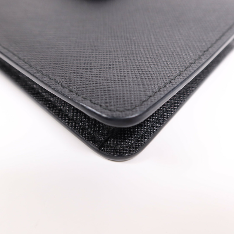 PRADA 牛皮皮革Phone Case金扣鏈帶肩背袋-7