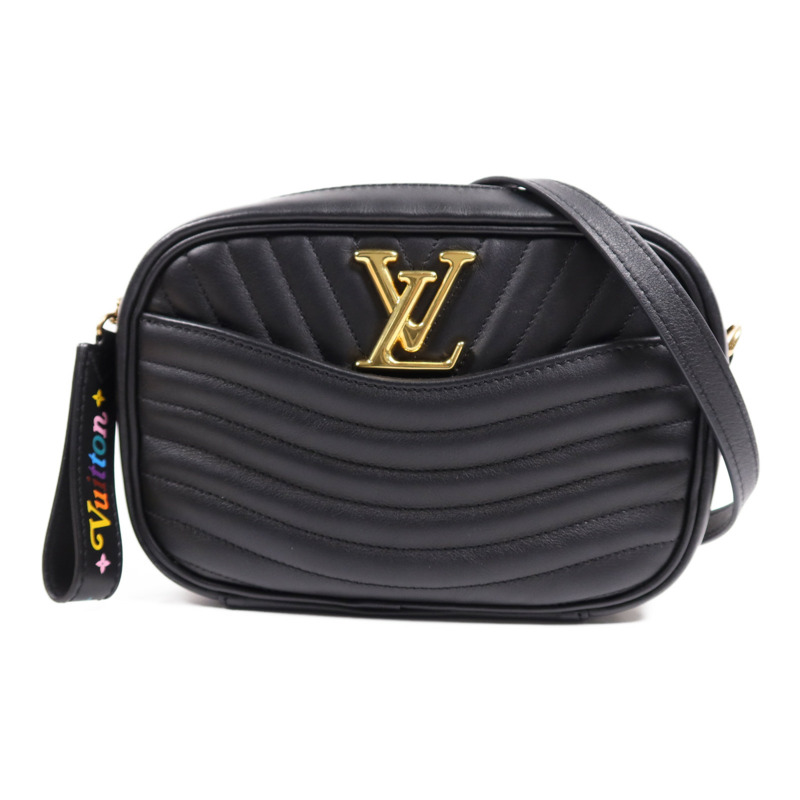 LOUIS VUITTON 牛皮皮革Camera Bag金扣鏈帶肩背袋-0