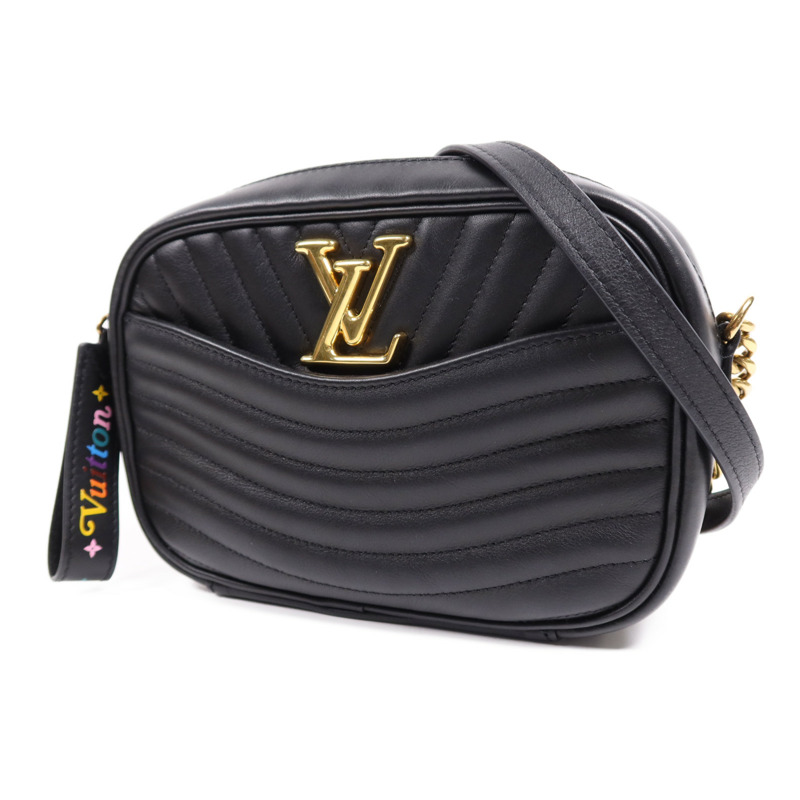 LOUIS VUITTON 牛皮皮革Camera Bag金扣鏈帶肩背袋-2