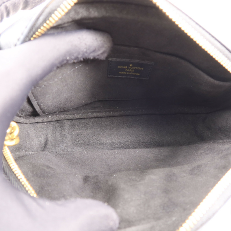 LOUIS VUITTON 牛皮皮革Camera Bag金扣鏈帶肩背袋-4