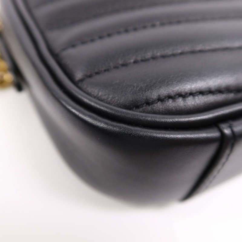 LOUIS VUITTON 牛皮皮革Camera Bag金扣鏈帶肩背袋-9