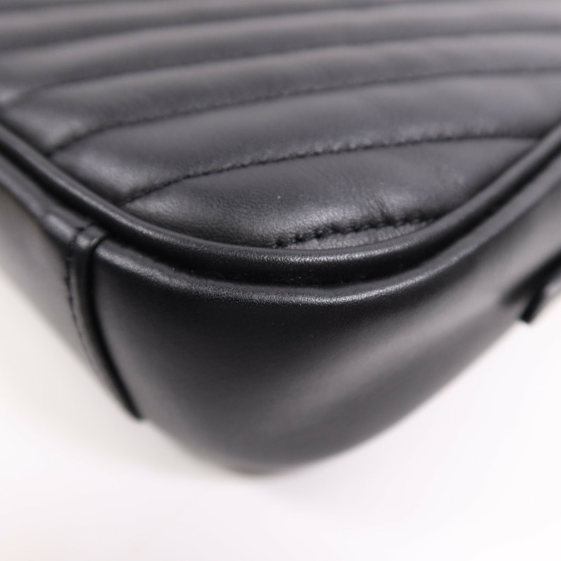 LOUIS VUITTON 牛皮皮革Camera Bag金扣鏈帶肩背袋-10