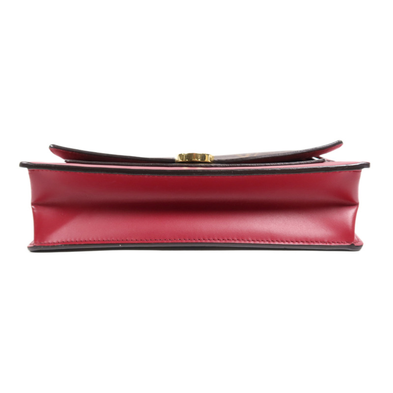 LOUIS VUITTON Monogram Portefeuille Flore金扣鏈帶肩背袋-3