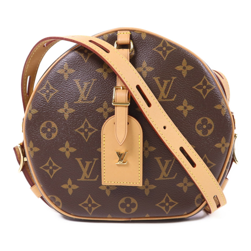 LOUIS VUITTON Monogram Boite Chapeau Souple MM金扣肩背袋-0