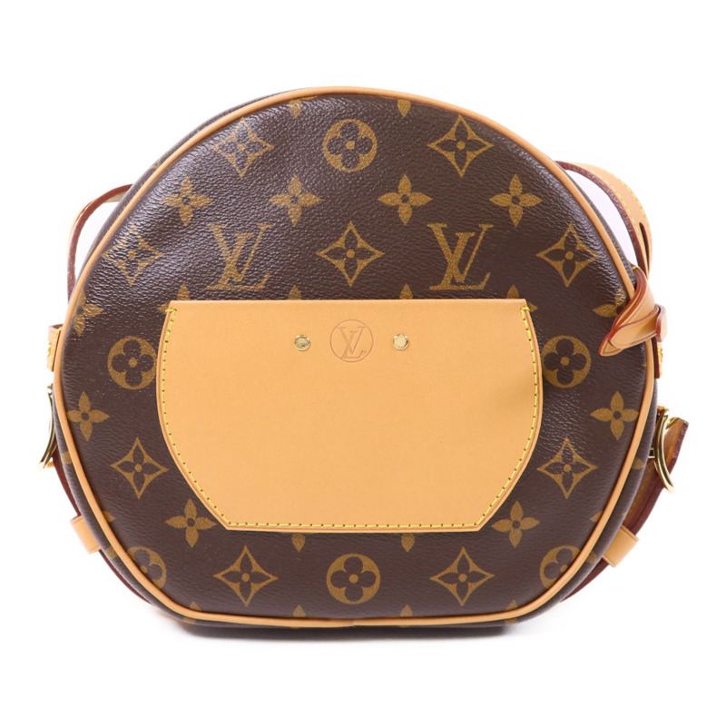 LOUIS VUITTON Monogram Boite Chapeau Souple MM金扣肩背袋-1