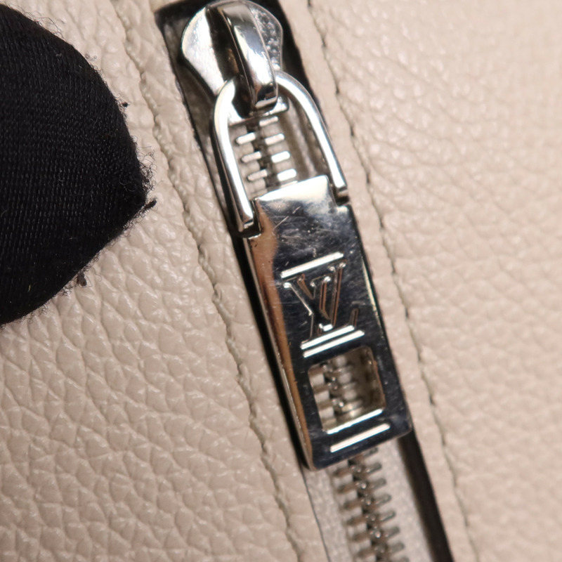 LOUIS VUITTON 牛皮皮革My Lock Me銀扣鏈帶肩背袋-7