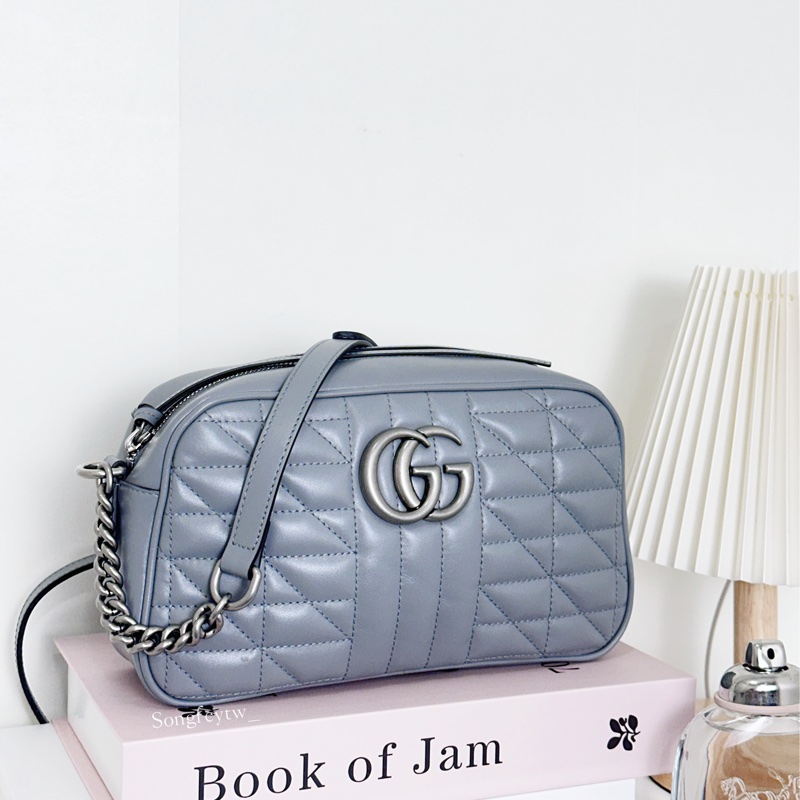 Gucci GG Marmont 馬夢 相機包-1