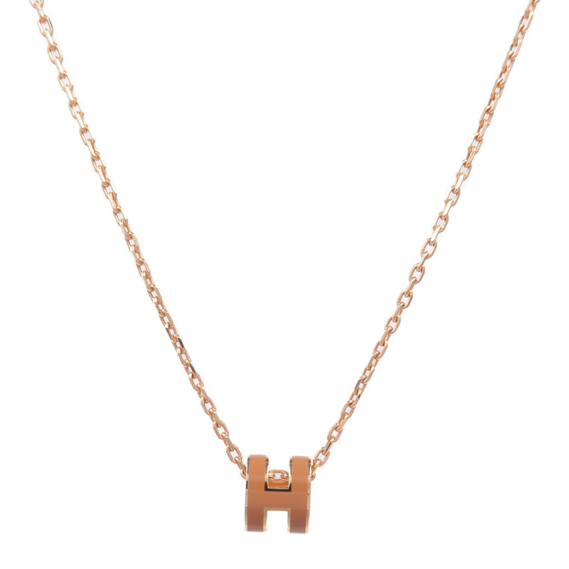 HERMES 金屬Mini Pop H Necklace項鍊-1