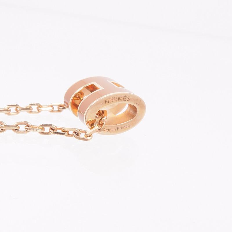 HERMES 金屬Mini Pop H Necklace項鍊-5
