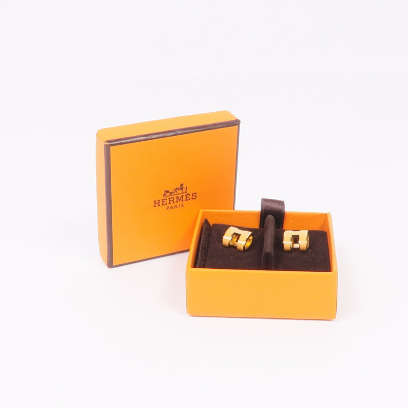 HERMES 金屬Pop H Earrings耳環-6