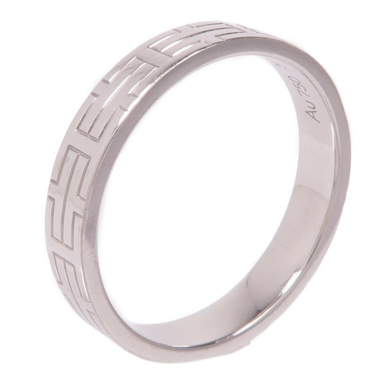 HERMES 18K白金Ring Hermes#52/US#6-0