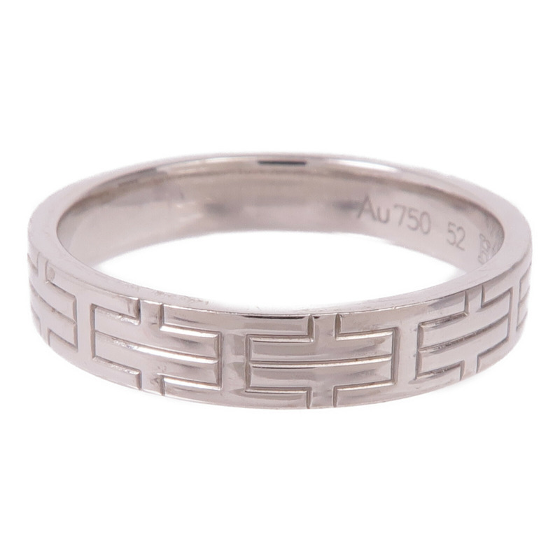 HERMES 18K白金Ring Hermes#52/US#6-2