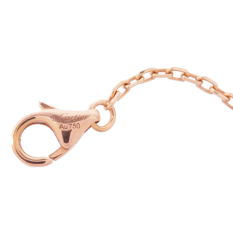 CARTIER 18K玫瑰金Love Pendant Necklace鑽石項鍊-5