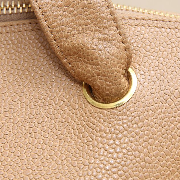 二手 米金牛單肩包 棕色 2開-4