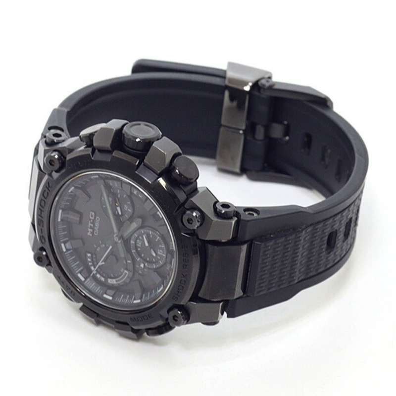 卡西歐 G-Shock 男士手錶 MTG-B3000B-1AJF 太陽能 20 ATM 防水 黑色錶盤-2