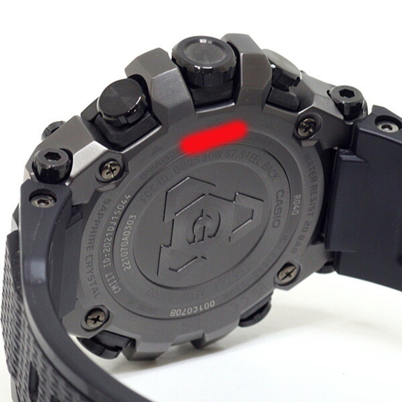 卡西歐 G-Shock 男士手錶 MTG-B3000B-1AJF 太陽能 20 ATM 防水 黑色錶盤-4