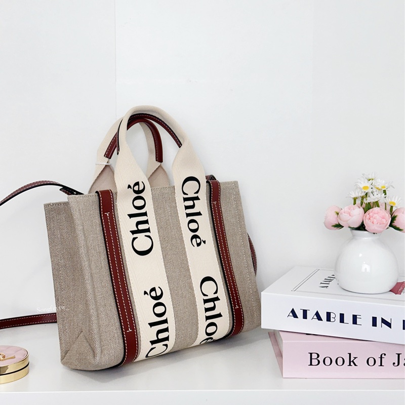 Chloe 經典 woody 紙袋包-小號-1