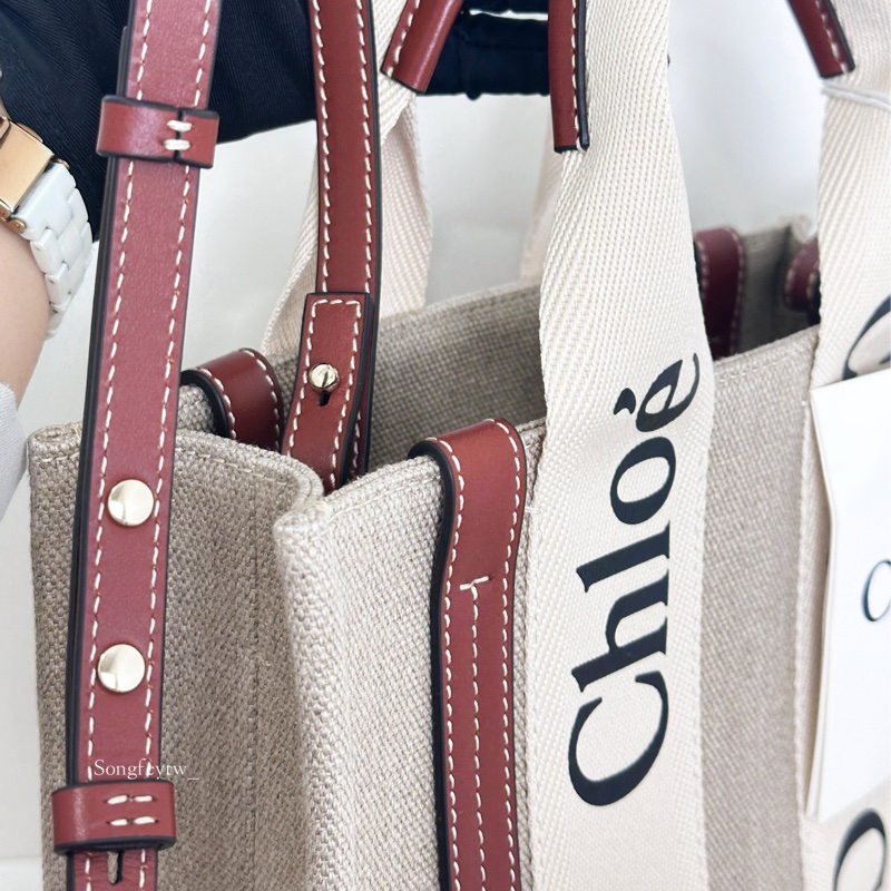 Chloe 經典 woody 紙袋包-小號-6