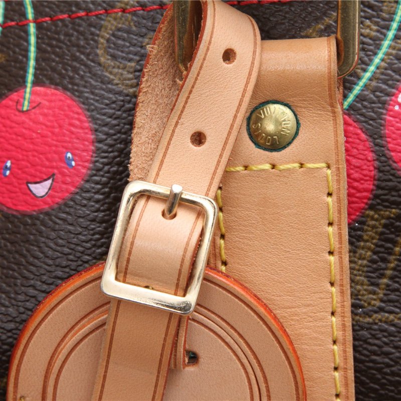 二手 村上隆櫻桃Keepall 45 印花-5