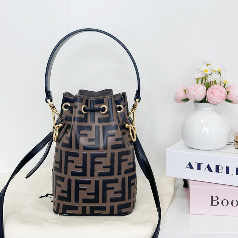 Fendi 經典 老花 水桶包-2