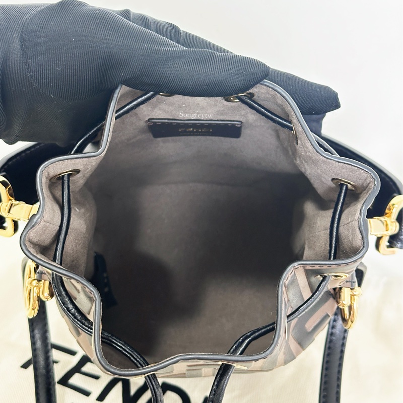 Fendi 經典 老花 水桶包-3