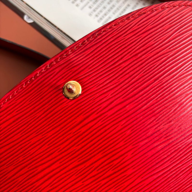 ::LOUIS VUITTON:: LV M52197  Epi Saint Cloud GM 單肩包紅色馬鞍包 斜背包-33