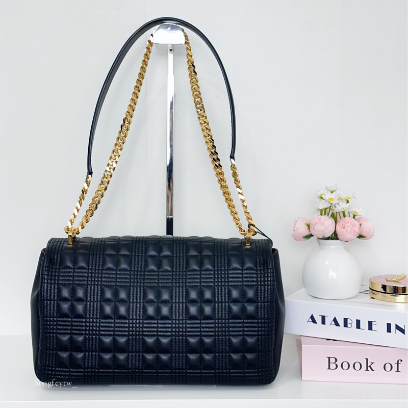 Burberry Lola 羊皮鏈條包 大款-2