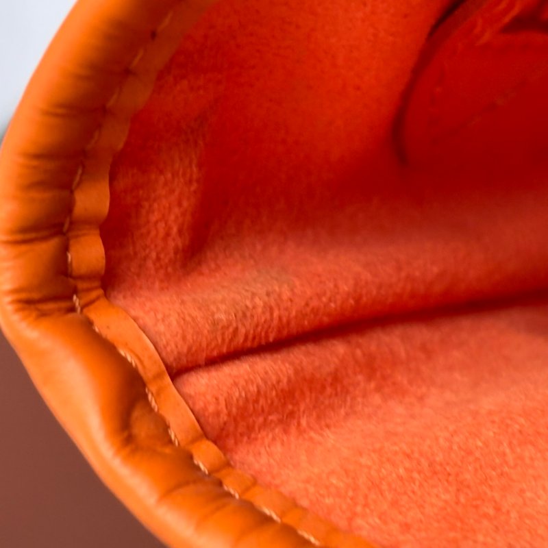 ::LOUIS VUITTON:: LV M5899H 橘色 水波紋 EPI皮革 Bucket PM 水桶包 肩背包 手提包-25